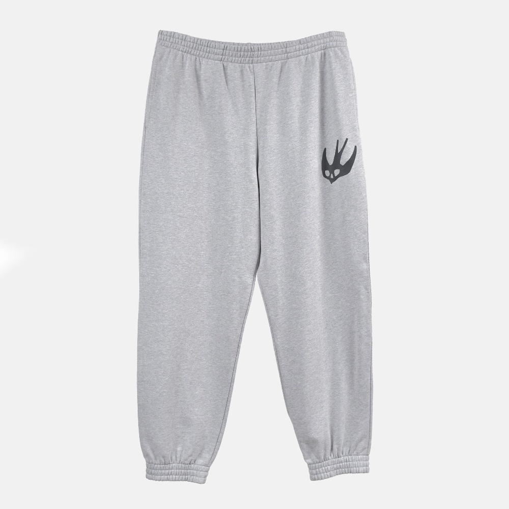 McQ by Alexander McQueen Graphic Print Joggers Grey Size XL NWT